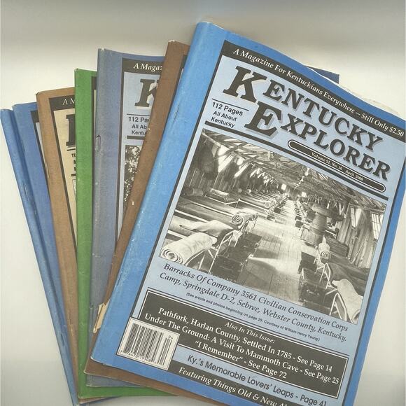 Lot Of 7 Vintage Kentucky Explorer Magazine Years From 1995, 2006, Etc - Picture 2 of 10